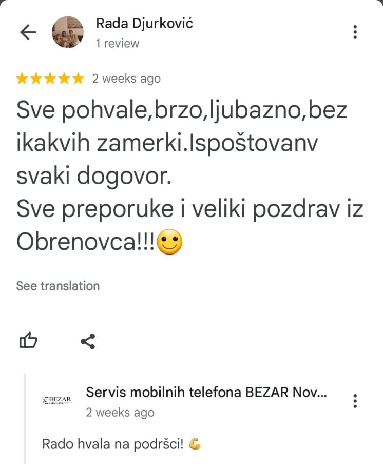 Dokaz pozitivno iskustvo 1