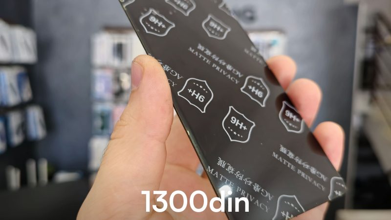 Plastificirano privacy matirano staklo za mobilni telefon Novi Sad